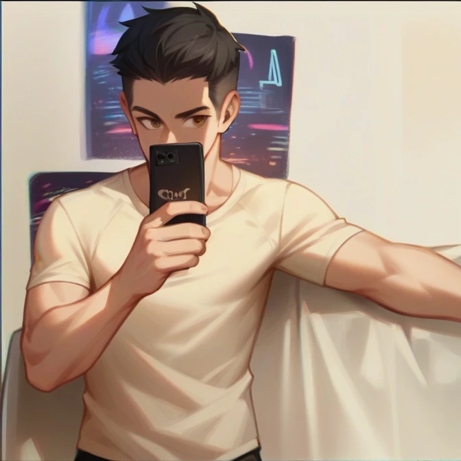 Handsome boy ultra realistic - v