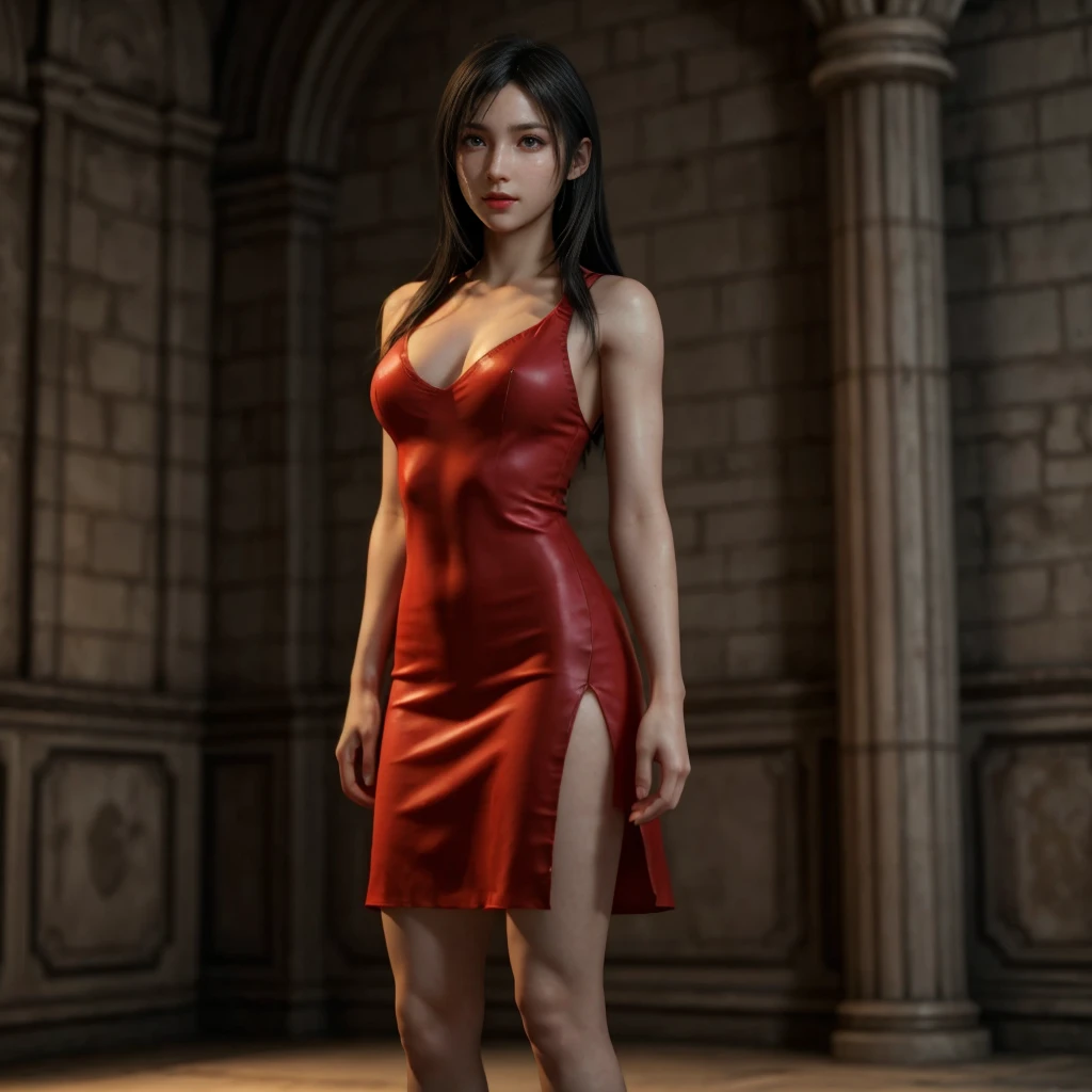 amazing detailed portrait of Ada Wong, highly detailed and realistic face with symmetrical features, ultra realistic skin texture, perfect body, extremely detailed facial characteristics, realistic lighting, best quality, 4k, 8k, high resolution, masterpiece, ultra-detailed, photorealistic, vivid colors, studio lighting, physically-based rendering