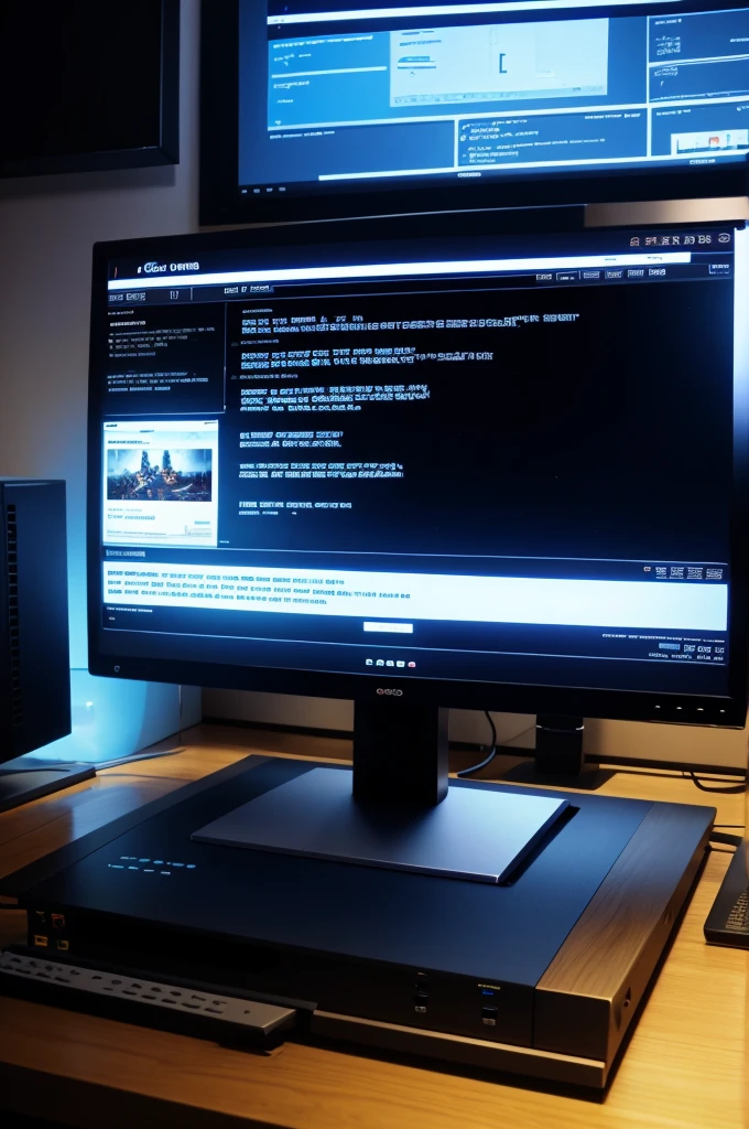 A Monitor Written on it "welcome to game Designing