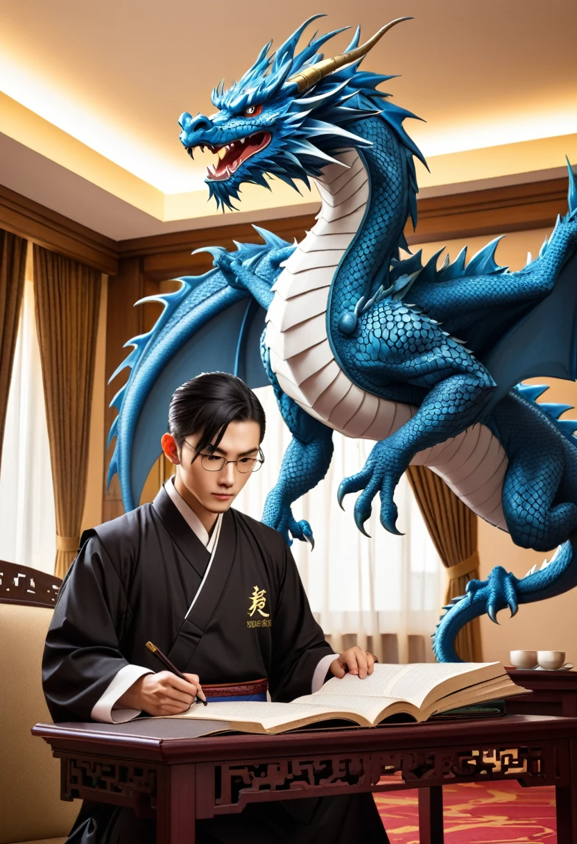 Weak scholar in Oriental Dragon Hotel