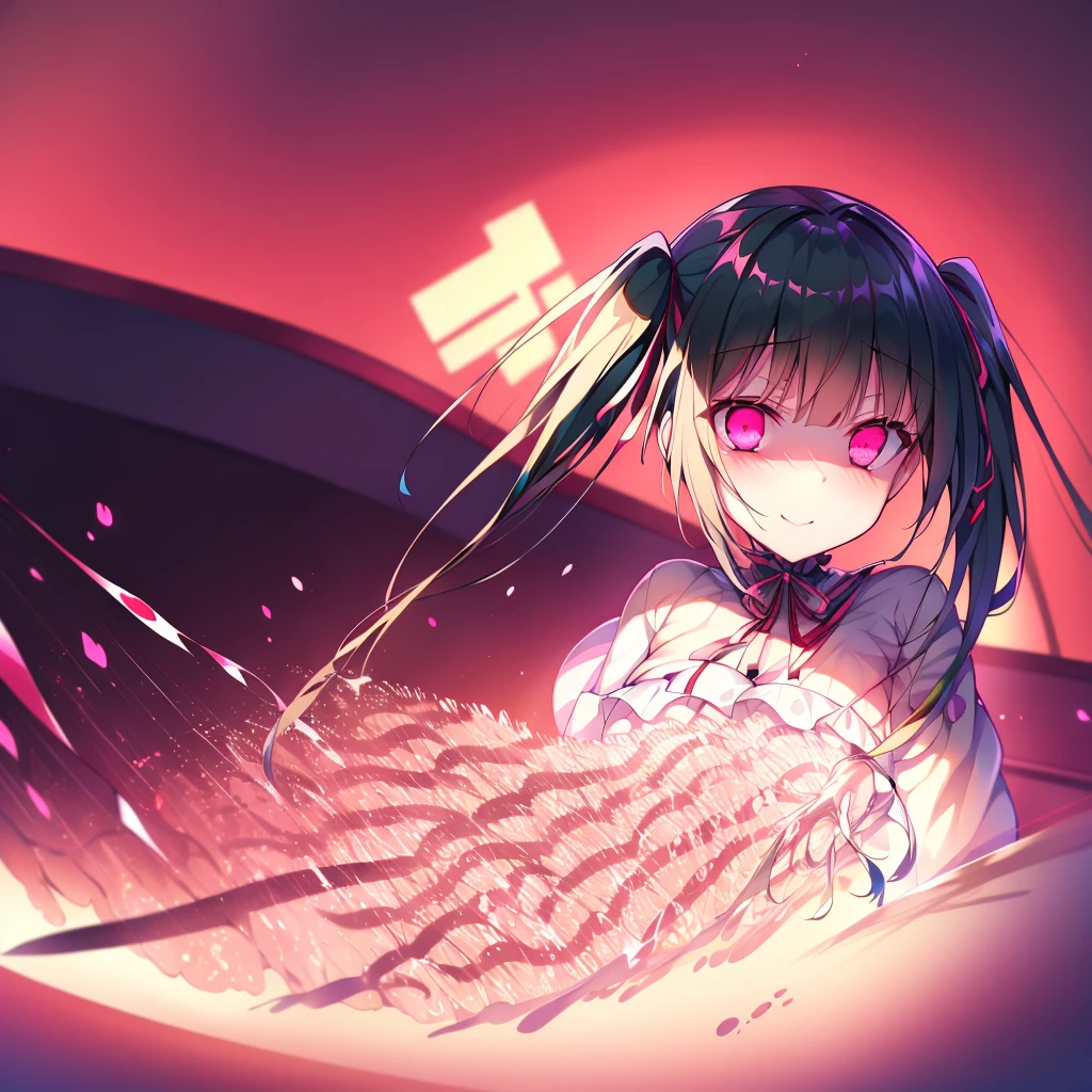 (masterpiece),(Highest quality),(Super detailed),(Best illustrations),(Best Shadow),(Absurd),(Detailed Background),(so beautiful)kurumi, 16K, 4K, (so beautiful), One person, alone, curvy, , , Shiny black hair, , , fluorescent pink eyes, Beautiful nipples, pussy, , Oculogyric crisis, twintails, Perfect figure, heart-shaped pupils, , , paw pose, Arched back, , , orgasm, afterglow, erotic smile, , , , , , , Sexy posture, dynamic pose, , cross-eyed, rolling eyes, , water eyes, , , Breast fetish, , , saliva trail, , shiny skin, Taking illegal drugs, , torogao, ahegao, BREAK, , Dramatic lighting, Psychedelic Background, Clear liquid, , night, , Hypnosis assignment, Torrent of Light, mysterious, spoken hearts,