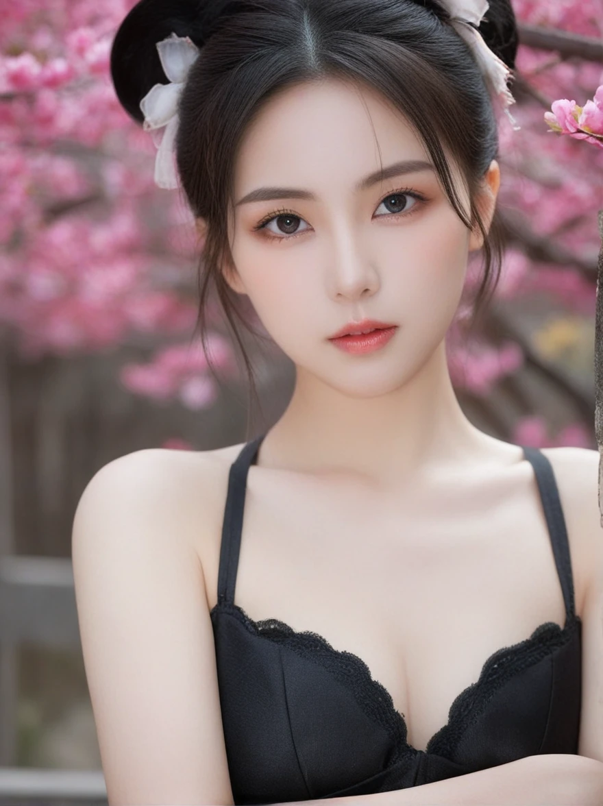 (Extremely detailed CG unity 8k wallpaper),(masterpiece), (best quality), (Extremely detailed), (Best Illustration Award)male，潮male，Peach Blossom Eyes，Big eyes with parallel double eyelids，Eyebrow teasing，Square face，Long face，Hook at inner corner of eye，The tail of the eyes droops slightly，Dog eyes，Like Jackson Wang，Lips are medium in size and can be slightly enlarged，vampire，Three-dimensional and smooth facial features，Mixed，dark pupils，Broad shoulders and narrow waist，Fashion Icon，Noble temperament，High and cold，Domineering，There are pectoral, abdominal muscles，Plain black clothes，strong，There is sexual tension，good body shape，High nose bridge，The facial features conform to the proportion of three parts and five eyes，温柔又Domineering，handsome，非常handsome，The background is a modern city。