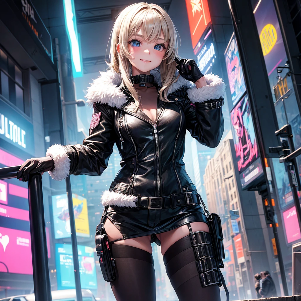 middle  girls，smile，Beautiful girlultiple girls，ＳＦfashion，Cyberpunk Girl，Angelic beautiful girl，fur jacket，leather jacket，I&#39;m horny，Best Quality，perfectionな女の子，Super cute girl，Long Hair、She has her bangs down，最新fashion，未来のfashion，Ultra HD，Young girl，sex，Sparkling eyes，Naughty Girls，Blowjob，Full body image，Absurd，Beautiful girls，Beyond Beautiful Girl，perfection，The room，