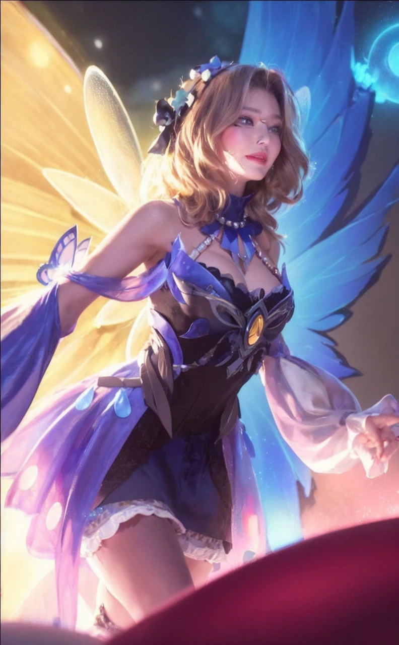 ((Midnight, Acura, 8K, Masterpiece:1.3)), Full body, Long legs, Focal length: 1.2, Perfect Body Beauty: 1.4, Slim Abs: 1.1, ((Dark Brown Hair, Big Breasts: 1.2 )), (White Skinny T-shirt, Denim Biggies, Standing: 1.2), ((City Night View, Roof: 1.3)), Highly detailed face and skin texture, Fine eyes, Double eyelids, Black hair, hair bobbles, Wince, longeyelashes, solid circle eyes, fake animal ears, light smile, ear blush, fang, Surrealism, drop shadow, anaglyph, stereogram, tachi-e, pov, atmospheric perspective, wide shot, panorama, 8k, super detail, ccurate, best quality