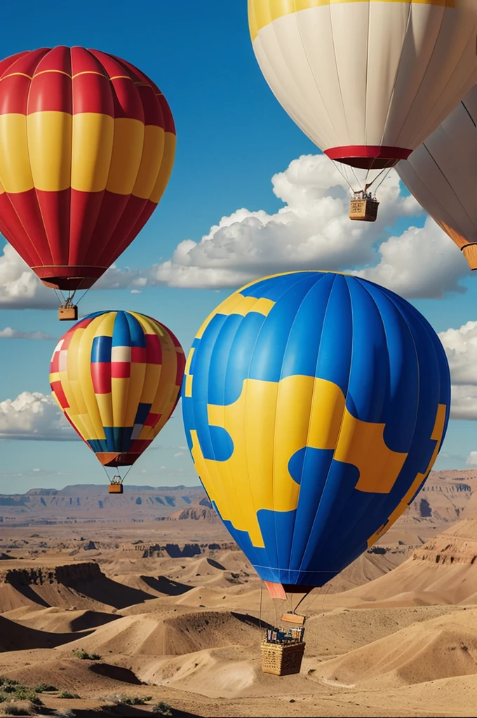 Realistic depictions of the balloon bombs, including their design and the impact sites