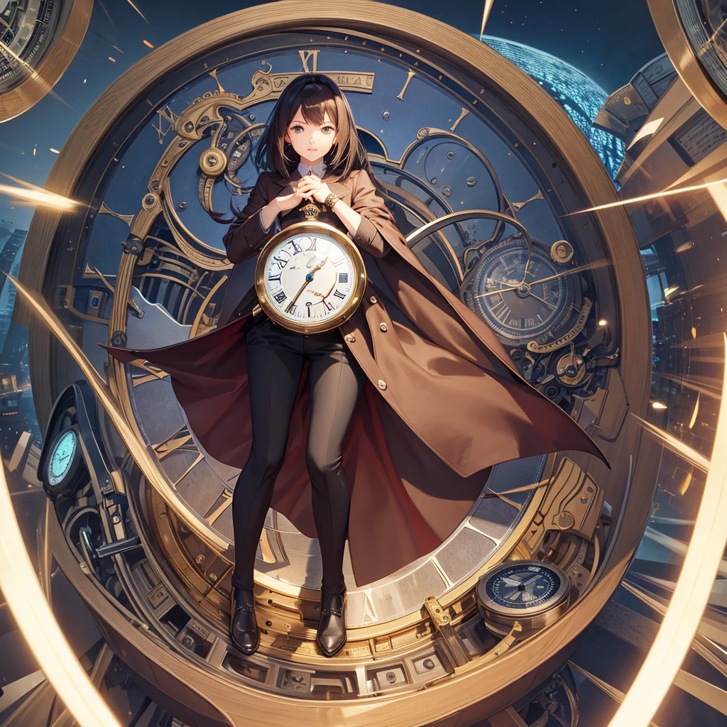 Office hour, a clock, big watch, time, fantasy, 