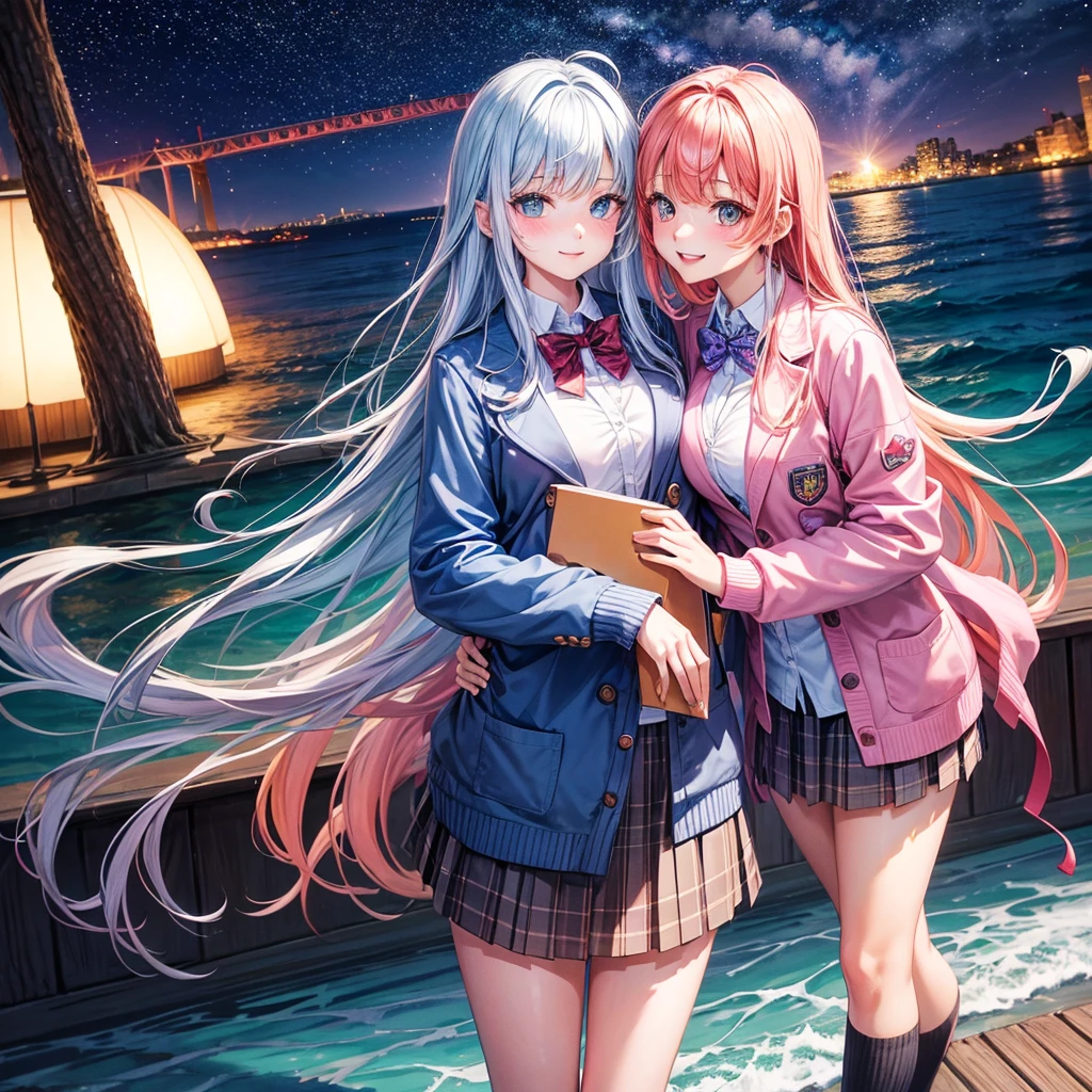 middle School girls,smile,Beautiful girls,The best quality to get you horny,Multi-colored hair,Perfect Girl,Super cute girl,Ocean,Starry sky background,Cute uniform,blazer,School festival,Wearing a cardigan,Long Hair、Sparkling eyes,She has her bangs down,Colorful,Ultra HD,Young girl,sex,Naughty Girls,Full body image,Big Breasts,Beautiful Girl's Paradise,Fashion Girl,Naughty Girls,Beautiful Girl Country,High-dimensional beautiful girl,A beautiful girl who transcends everything,So beautiful,Absurd,Beautiful girls,
