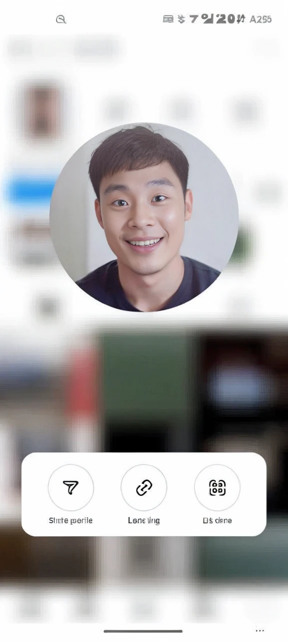Korean man, Inspiration from Peng Yuyan, 30 years old, 236 years old, Cute Korean Face, 35 yo, 33 year old Korean muscular man,The bedroom is at the back. white t-shirt, open mouth smile