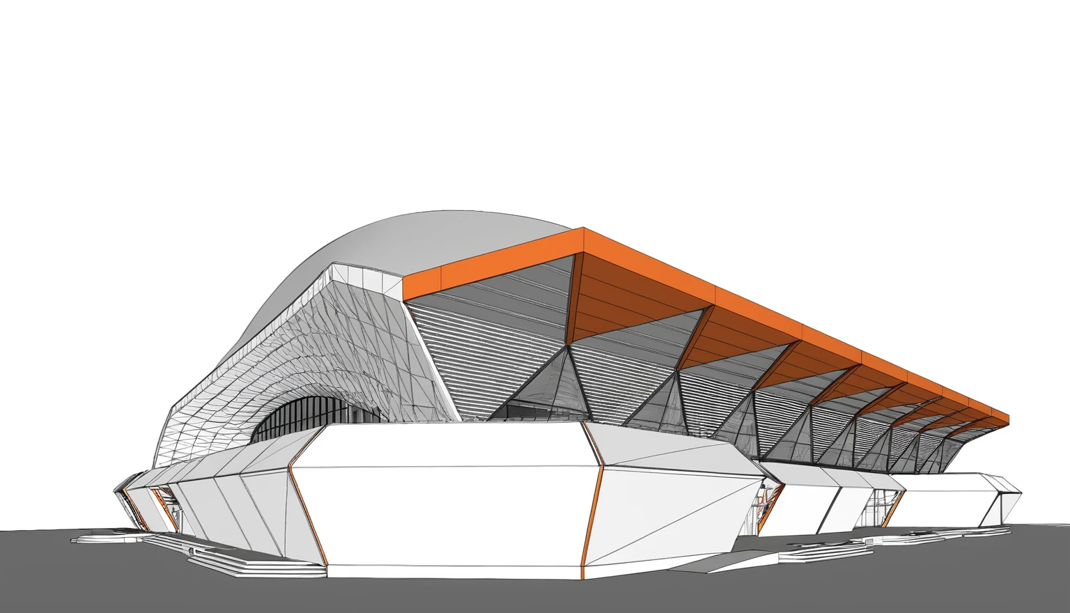 A breathtaking 3D render of an extraordinary architectural chef-d&#39;œuvre, sculpté de manière transparente dans une formation rocheuse colossale. La structure présente des courbes organiques impressionnantes, orné d&#39;une verdure luxuriante, y compris des plantes et des arbres prospères qui poussent à la fois à l&#39;extérieur et dans ses crevasses. De grandes fenêtres en verre encadrent le bâtiment, offrant une superbe vue panoramique sur le paysage environnant, qui comprend des collines vallonnées et une végétation dense. L&#39;atmosphère générale de l&#39;image est cinématographique, capturer l&#39;essence d&#39;un futuriste, sanctuaire écologique niché au cœur de la nature. 
chef-d&#39;œuvre