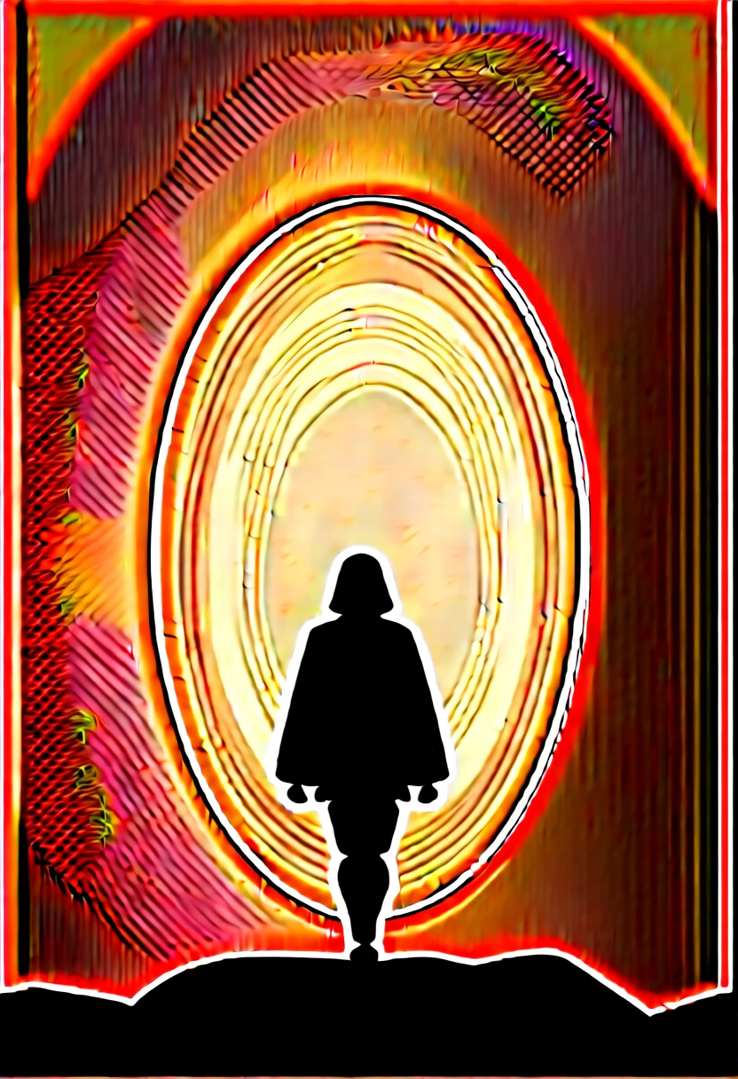 HyperRealistic Digital Art, a girl in a silver jacket sitting on a rock in a dark haunted forest, a man in black hoodie holding a silver lantern walking to her, sketch by Craola, highly detailed, fantasy highly stylized, by Anton Semenov + Carl Rungius + Ivan Rabuzin + Ed Emshwiller, cinematic, 32K, ultra high detailed, dynamic intricate pose, luminous unsual delicate fog, intricated pose, masterpiece, high quality, centered, perfect composition.