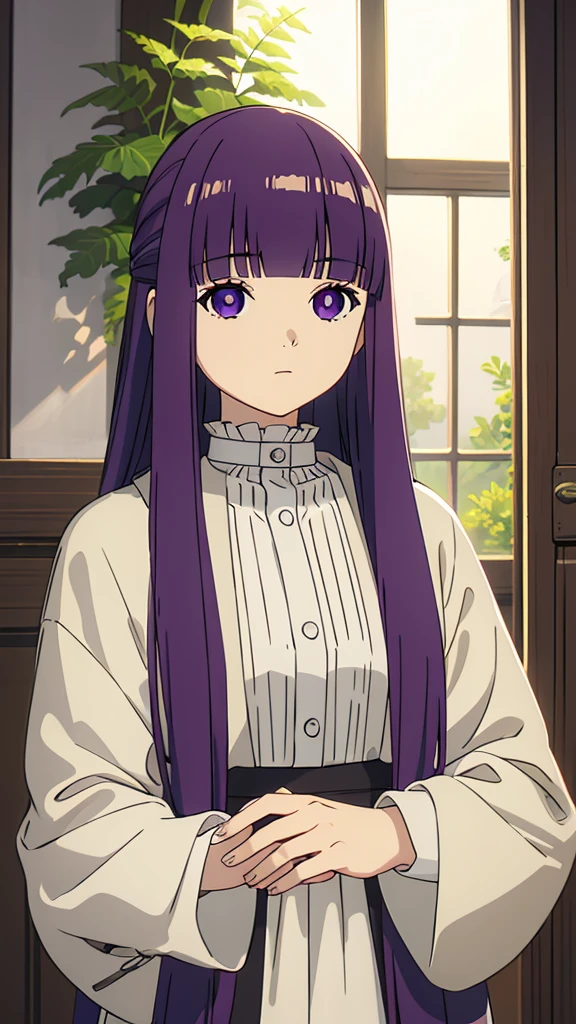 (safe:1.10), best quality, masterpiece, highres, solo, (fern_sousounofrieren:1.10), portrait, looking at viewer, anime_style, 14