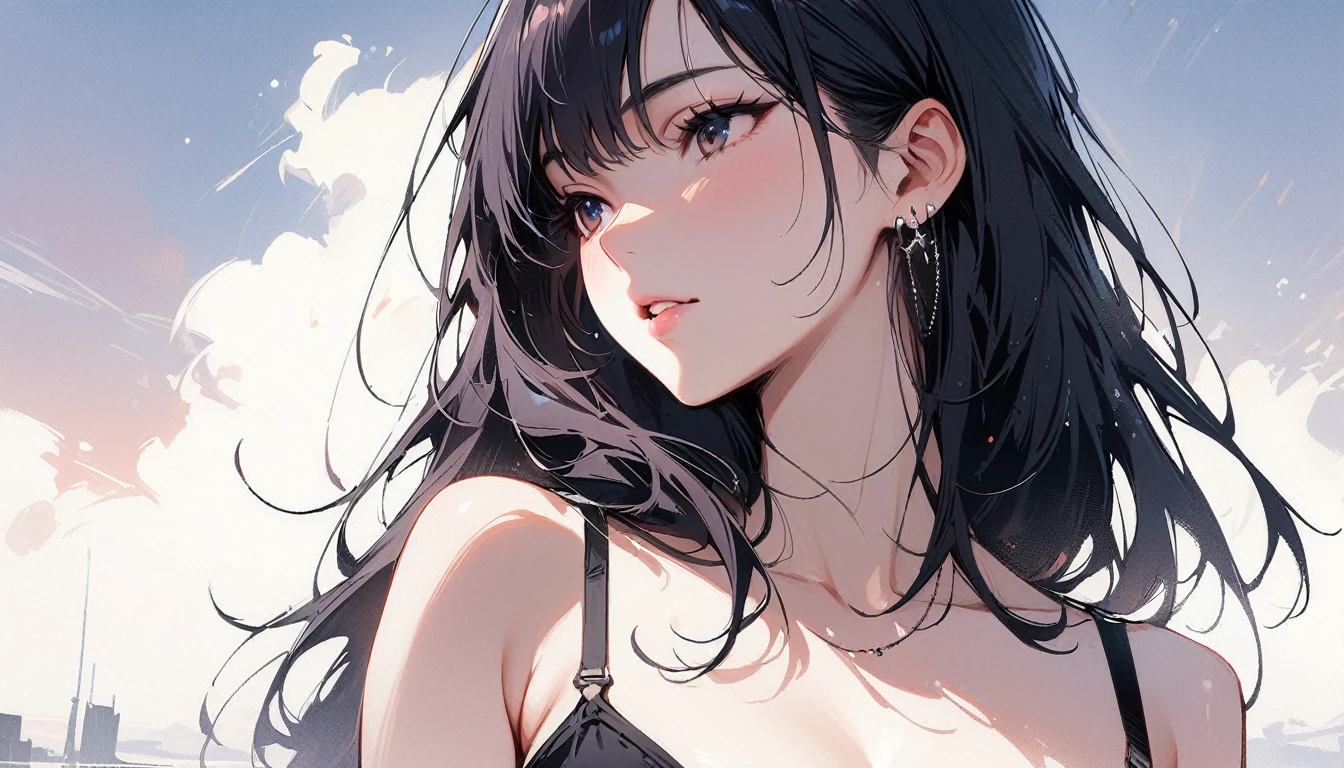(masterpiece, Highest quality:1.2), 1 Girl, alone