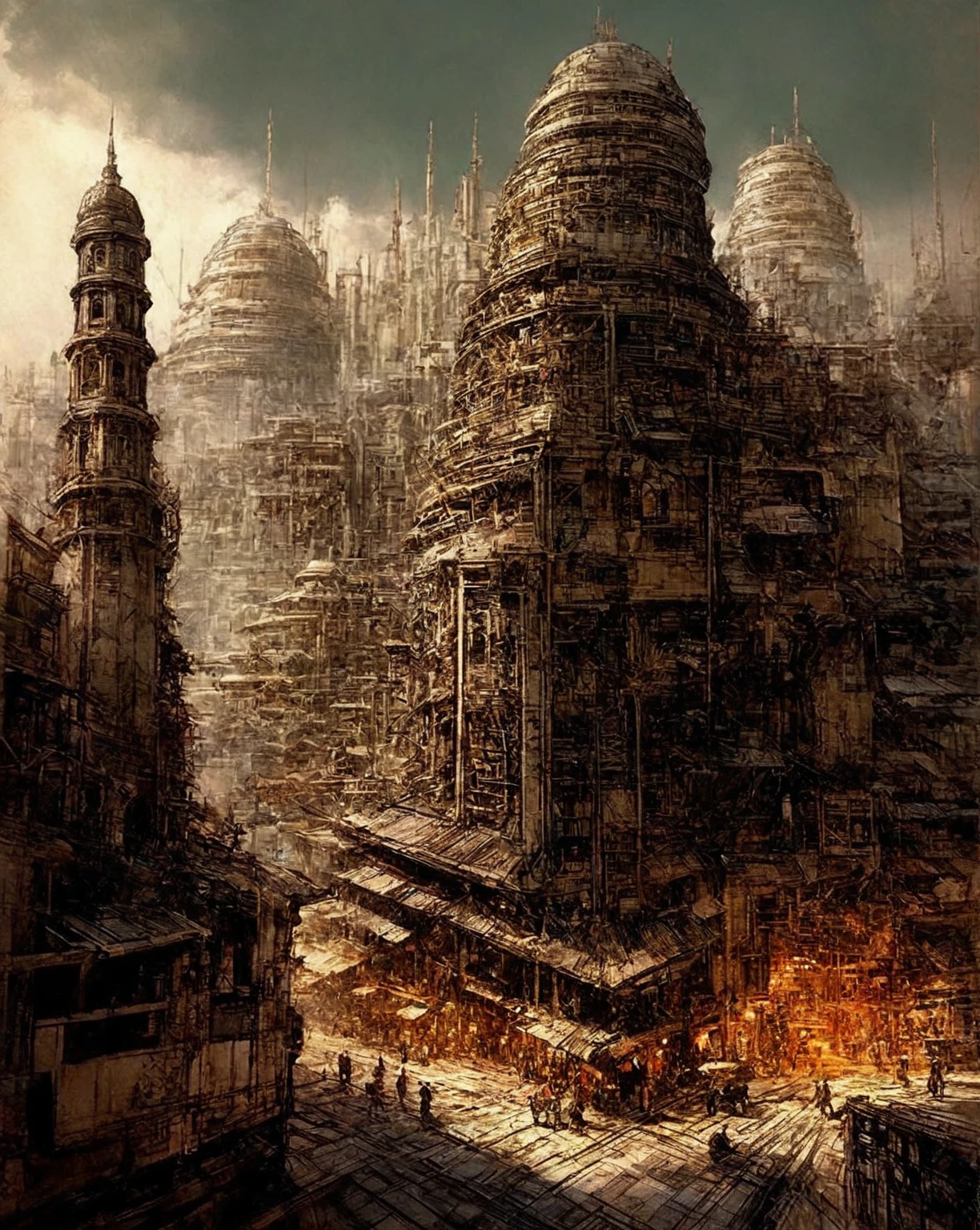 The large many building with a lot of fire in the air, destroying a ((myanmar:1.2)), ((yangon:1.2)) cityscape, apocalyptic art, destroyed (("yangon")) city on fire, destroyed ((myanmar "yangon")) city, digital concept art of dystopian, apocalyptic ((myanmar)) city, destroying a ((myanmar"yangon")) city, apocalyptic 8 k, apocalyptic 8k, apocalyptic city ((pagoda)) backround, apocalyptic architecture design, dystopian digital art, destroying((yangon)) city, ((yangon)) city destruction, apocalypse art, ( apocalyptic ) 8 k, the damaged roads and show signs of neglect, with potholes and collapsed pavements making it difficult to live, the city of ((yangon,myanmar)) streets now are overrun by plants and weeds. Vines cover the walls of buildings, as nature seemingly reclaims the city that humans left behind. The destructive yet life-giving force of nature can be seen with plants taking over the streets and trees reaching over and consuming the buildings, apocalyptic city backround, post apocalyptic MYANMAR, post apocalyptic world, post - apocalyptic world, in postapocalypse ((BAGAN ))city, apocalyptik(( BAGAN ))city, post apocalyptic BAGAN city, postapocalyptic world, post - apocalyptic(( BAGAN ))city, post-apocalyptic earth, apocalyptic art, post - apocalyptic ((BAGAN)) CITY, post apocalyptic ((BAGAN)) CITY,