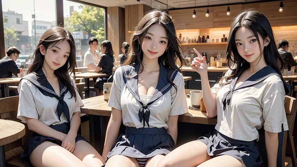 ((((((((I can see her panties))))))))
((((((((Emphasize cleavage))))))))
((((((((A girl in a sexy white short-sleeved sailor uniform))))))))
8K、RAW Photos、Highest quality、Super detailed、Super Resolution、Ultra HD、8K壁紙、Amazing details
(((((((Inside the Starbucks store)))))))、
((((((Sit down and eat cake、Drink Starbucks coffee、smile))))))、((Heart Necklace))
Modern and sleek design:Interior design using natural materials、Many of the designs are warm and made using wood and metal.。
Large windows:自然光をたっぷり取り入れるためのLarge windowsがあり、Providing a bright and open space。
Green Interior:Potted plants are effectively placed、It creates a relaxing atmosphere。
artwork:Works by local artists、Starbucks-related art on display。
Cozy seating:Cushioned chairs and sofas、Bar sheet etc.、A variety of seating options available。
Open kitchen area:Being able to see how drinks and food are made、We provide peace of mind and transparency。
Unique lighting:Antique lamps and chandeliers、Modern lighting fixtures are used。
Comfortable background music:Relaxing music is playing、A comfortable space is provided。
Wide々Table space:一人でもグループでも使いやすいWide々There is a table with。
Community Table:There is a large table where you can socialize with other customers.。
Seasonal decorations:The decorations are themed according to the season.。
Design with a local feel:The design incorporates the local culture and characteristics.。
Fragrance production:コーヒーの香りが店内にWideがり、A space that satisfies the five senses has been created.。
Conversation with a barista:フレンドリーなConversation with a baristaが楽しめるカウンターエリアがあります。
8K、RAW Photos、Highest quality、masterpiece:1.2、Super detailed、Super Resolution、Ultra HD、8K壁紙、Amazing details、Photorealistic:1.4、Having fun by the water、Full Body Shot、Full body photo、High-resolution RAW color photos、Professional photos、A scene full of emotion、Very detailed and beautiful、Ultra HD、8K壁紙、Amazing details、Huge file sizes、Highly detailed beautiful girls、Highly detailed face Highly detailed eyes、Extremely realistic skin、 Highly detailed fingers, Highly detailed nose, Highly detailed mouth, Perfect Anatomy, Highly detailed background, Highly detailed clothing, Teen, cute女の子, Famous Japanese Idols, cute, Realistic body, Slender, White skin, Glowing Skin, Slim body, Realistic Face, Delicate eyes, double eyelid,