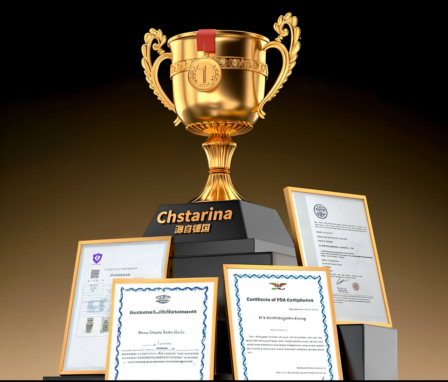 Certificate of honor