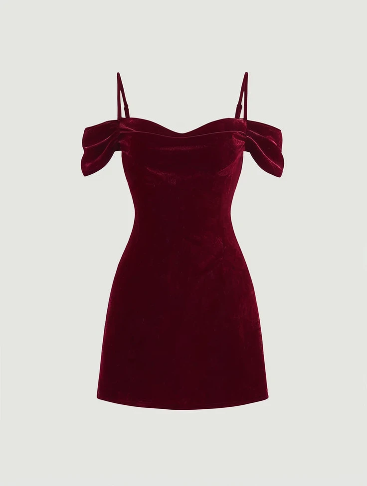 Keeping The Dress In The Picture
Create A Girl Image In A cherry Red Short Dress Looking Gorgeous, hot and cute. Long Brown straight hair and beautiful onyx eyes standing near a wall.