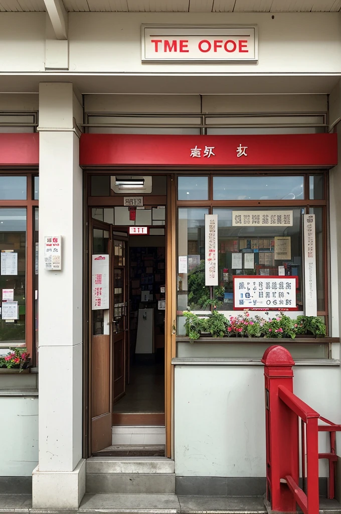 The Time Post Office has become a legend in the town,One about love、A magical place of hope and time。