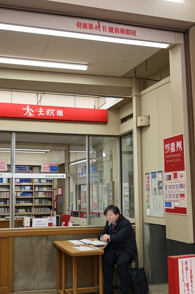 The Time Post Office has become a legend in the town,One about love、A magical place of hope and time。