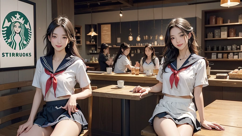 ((((((((((I can see her panties))))))))))
((((((((Emphasize cleavage))))))))
((((((((A junior high school girl in a sexy white short-sleeved sailor uniform))))))))
((((((((mini skirt))))))))
8K、RAW Photos、Highest quality、Super detailed、Super Resolution、Ultra HD、8K壁紙、Amazing details
(((((((Inside the Starbucks store)))))))、
((((((Sit down and eat cake、Drink Starbucks coffee、smile))))))、((Heart Necklace))
Modern and sleek design:Interior design using natural materials、Many of the designs are warm and made using wood and metal.。
Large windows:自然光をたっぷり取り入れるためのLarge windowsがあり、Providing a bright and open space。
Green Interior:Potted plants are effectively placed、It creates a relaxing atmosphere。
artwork:Works by local artists、Starbucks-related art on display。
Cozy seating:Cushioned chairs and sofas、Bar sheet etc.、A variety of seating options available。
Open kitchen area:Being able to see how drinks and food are made、We provide peace of mind and transparency。
Unique lighting:Antique lamps and chandeliers、Modern lighting fixtures are used。
Comfortable background music:Relaxing music is playing、A comfortable space is provided。
Wide々Table space:一人でもグループでも使いやすいWide々There is a table with。
Community Table:There is a large table where you can socialize with other customers.。
Seasonal decorations:The decorations are themed according to the season.。
Design with a local feel:The design incorporates the local culture and characteristics.。
Fragrance production:コーヒーの香りが店内にWideがり、A space that satisfies the five senses has been created.。
Conversation with a barista:フレンドリーなConversation with a baristaが楽しめるカウンターエリアがあります。
8K、RAW Photos、Highest quality、masterpiece:1.2、Super detailed、Super Resolution、Ultra HD、8K壁紙、Amazing details、Photorealistic:1.4、Having fun by the water、Full Body Shot、Full body photo、High-resolution RAW color photos、Professional photos、A scene full of emotion、Very detailed and beautiful、Ultra HD、8K壁紙、Amazing details、Huge file sizes、Highly detailed beautiful girls、Highly detailed face Highly detailed eyes、Extremely realistic skin、 Highly detailed fingers, Highly detailed nose, Highly detailed mouth, Perfect Anatomy, Highly detailed background, Highly detailed clothing, , cute女の子, Famous Japanese Idols, cute, Realistic body, Slender, White skin, Glowing Skin, Slim body, Realistic Face, Delicate eyes, double eyelid,