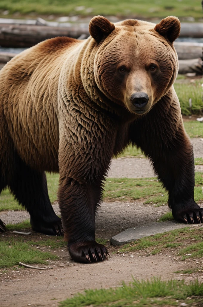 A bear