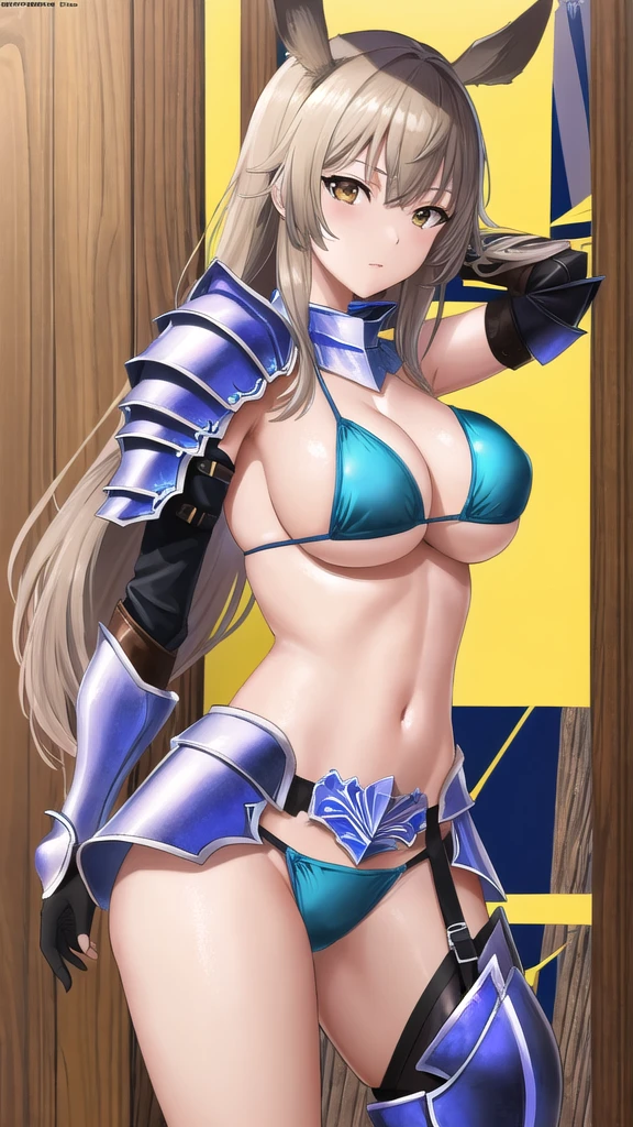 Art inspired by Masamune Shirow, Armor Girl, Bikini Armor, Bikini Armor, Bikini Armor female knight, Bikini Armor, tits, Knight Girl, tits