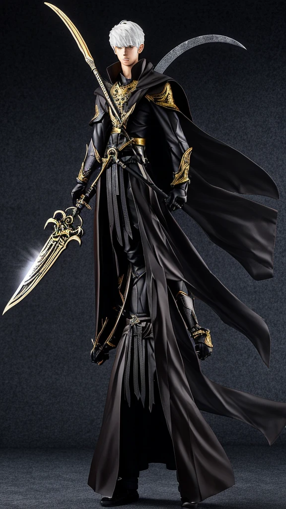 A 22-year-old boy who is 182cm tall is a descendant of the God of Death and has obtained the exclusive weapon Shadow Scythe
