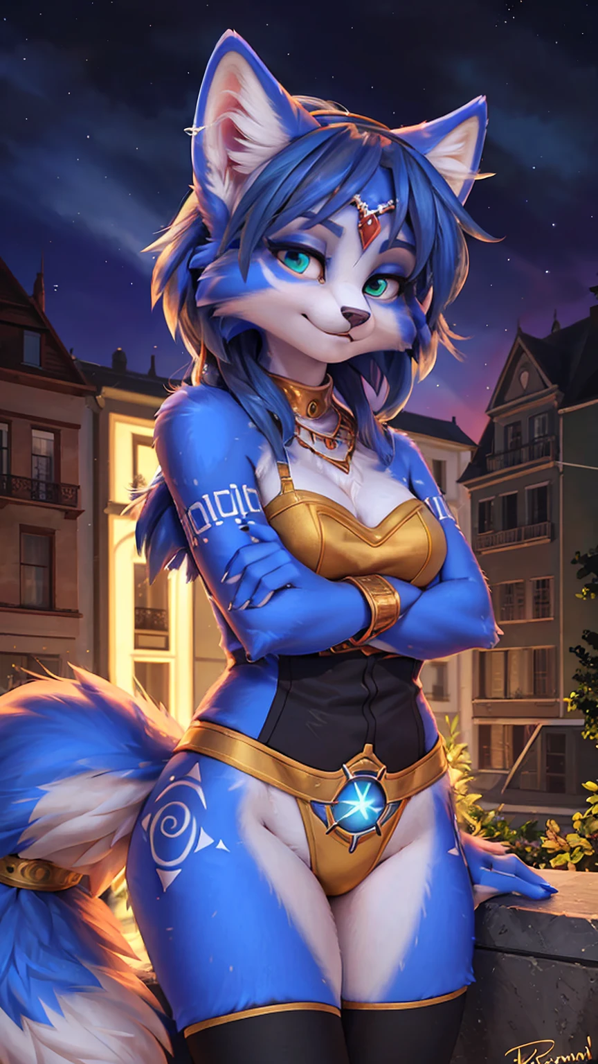 A beautiful and detailed (sweet portrait) wa ((Krystal)), Star Fox Krystal, sslim, lovable, green eyes, medium breasts, (((Long blue hair 1.3))), Decollete, anthro, furry, Uploaded E621, detailed fluffy fur, (wa Fluff-Kevlar, Bayard Wu, Personalami, Pino Daeni), detailed face, (fluffy), 1 girl, alone, sweet girl, ((((sie drückt ihren körper an eine scheibe)))), der betrachter ist auf deranderen seite dieser scheibe, nackt, schaut den betrachter an