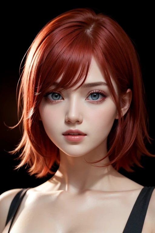 asuka langley, colorful neon lights, sharp focus, (best quality, 4k, highres, photorealistic:1.37), detailed facial features, fiery red hair, intense blue eyes, determined expression, red pilot uniform, futuristic cityscape background, vibrant colors, (hyperrealistic), (illustration), (high resolution), (8K), (extremely detailed), (best illustration), (beautiful detailed eyes), (best quality), (ultra-detailed), (masterpiece), (wallpaper), (anatomically correct), (solo), (1 girl), (high detailed realistic hair), (heterochromic eyes), (detailed eyes), (sparkling eyes), (realistic big breasts:1.5), (exposed nipples breasts:1.35), (long legs), (slender abs), (dynamic pose), (closed tiny mouth:1.3), (nsfw), (concentrated expression)