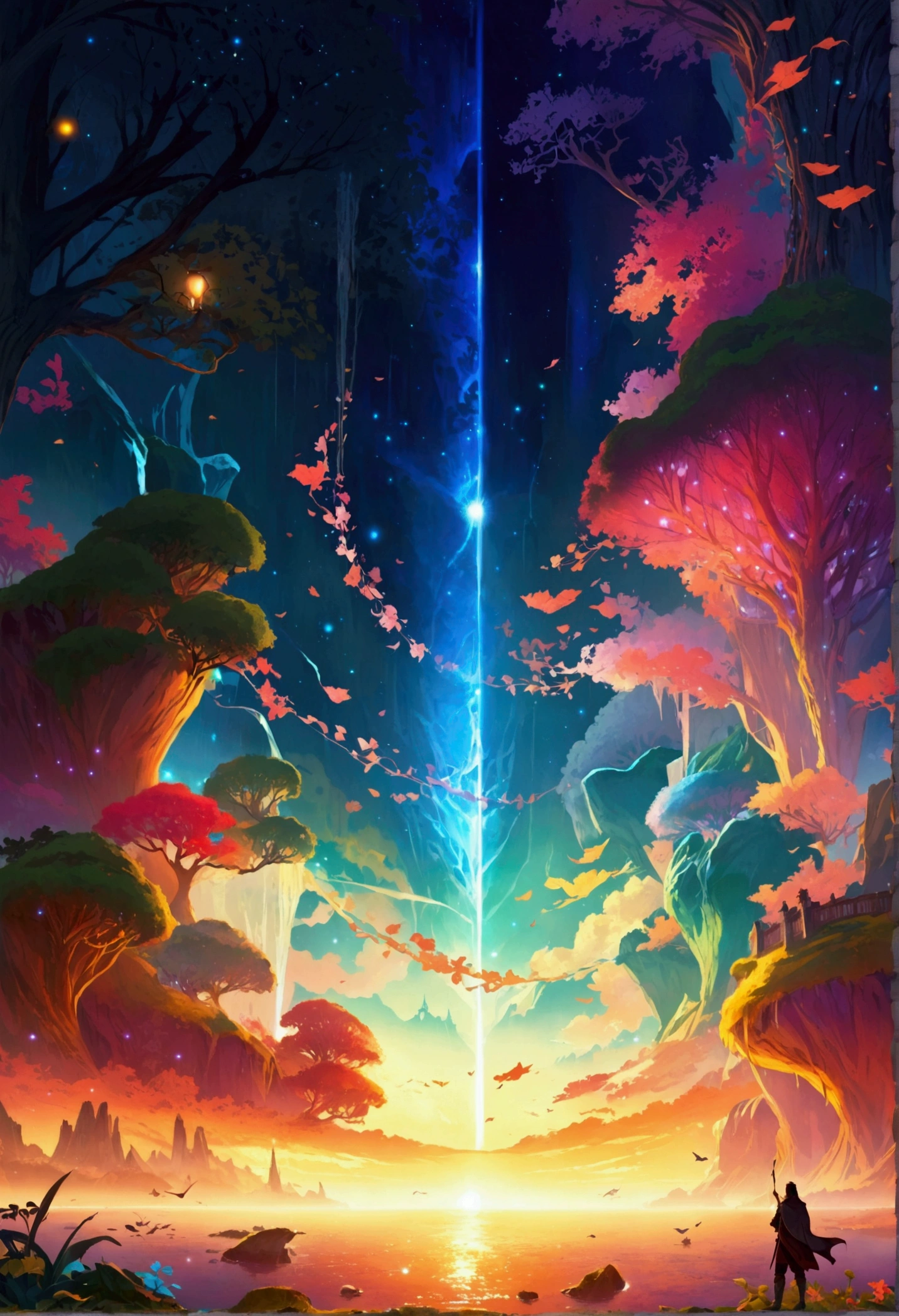 fantasy worlds, New world, mysterious