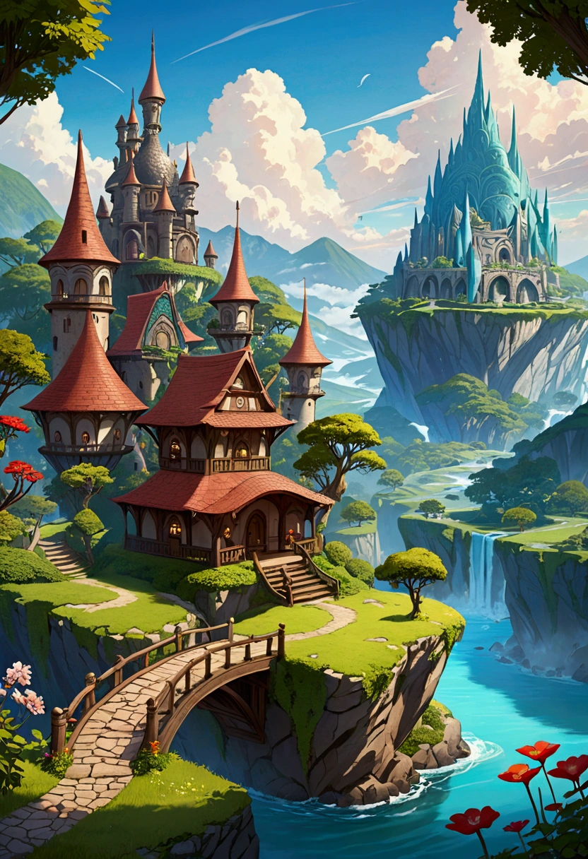 fantasy worlds, New world, mysterious