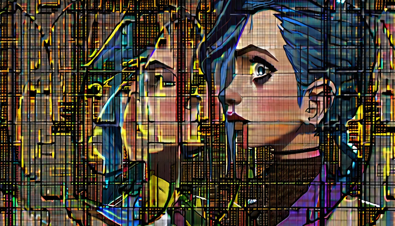 best aesthetic, arcane, screencap, jinx, a woman with blue hair
