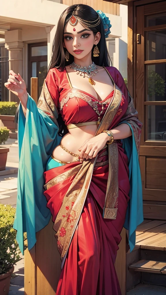 Desi bbw indian saree