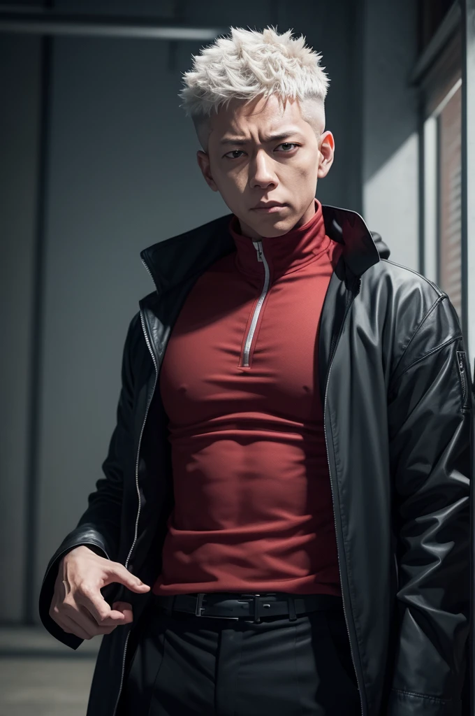 Sent by you:
create an image of Yuji itadori protagonist of Jujutsu Kaisen