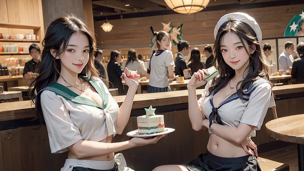 (((((((((Emphasize cleavage)))))))))
((((((((A junior high school girl in a sexy white short-sleeved sailor uniform))))))))
((((((((I can see my belly button))))))))
(((((((お洒落でcuteInside the Starbucks store)))))))
8K、RAW Photos、Highest quality、Super detailed、Super Resolution、Ultra HD、8K壁紙、Amazing details
(((((((Inside the Starbucks store)))))))、
((((((Sit down and eat cake、Drink Starbucks coffee、smile))))))、((Heart Necklace))
Modern and sleek design:Interior design using natural materials、Many of the designs are warm and made using wood and metal.。
Large windows:自然光をたっぷり取り入れるためのLarge windowsがあり、Providing a bright and open space。
Green Interior:Potted plants are effectively placed、It creates a relaxing atmosphere。
artwork:Works by local artists、Starbucks-related art on display。
Cozy seating:Cushioned chairs and sofas、Bar sheet etc.、A variety of seating options available。
Open kitchen area:Being able to see how drinks and food are made、We provide peace of mind and transparency。
Unique lighting:Antique lamps and chandeliers、Modern lighting fixtures are used。
Comfortable background music:Relaxing music is playing、A comfortable space is provided。
Wide々Table space:一人でもグループでも使いやすいWide々There is a table with。
Community Table:There is a large table where you can socialize with other customers.。
Seasonal decorations:The decorations are themed according to the season.。
Design with a local feel:The design incorporates the local culture and characteristics.。
Fragrance production:コーヒーの香りが店内にWideがり、A space that satisfies the five senses has been created.。
Conversation with a barista:フレンドリーなConversation with a baristaが楽しめるカウンターエリアがあります。
8K、RAW Photos、Highest quality、masterpiece:1.2、Super detailed、Super Resolution、Ultra HD、8K壁紙、Amazing details、Photorealistic:1.4、Having fun by the water、Full Body Shot、Full body photo、High-resolution RAW color photos、Professional photos、A scene full of emotion、Very detailed and beautiful、Ultra HD、8K壁紙、Amazing details、Huge file sizes、Highly detailed beautiful girls、Highly detailed face Highly detailed eyes、Extremely realistic skin、 Highly detailed fingers, Highly detailed nose, Highly detailed mouth, Perfect Anatomy, Highly detailed background, Highly detailed clothing, , cute女の子, Famous Japanese Idols, cute, Realistic body, Slender, White skin, Glowing Skin, Slim body, Realistic Face, Delicate eyes, double eyelid,