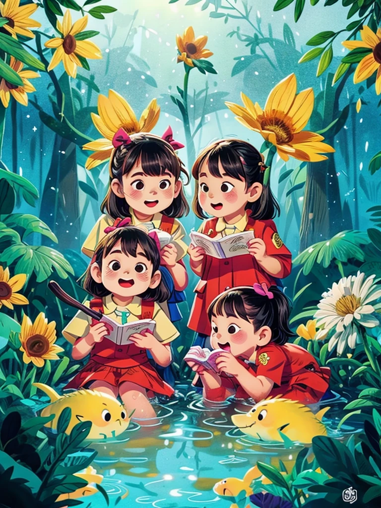 girlวัยมหาลัย, girl, playing together