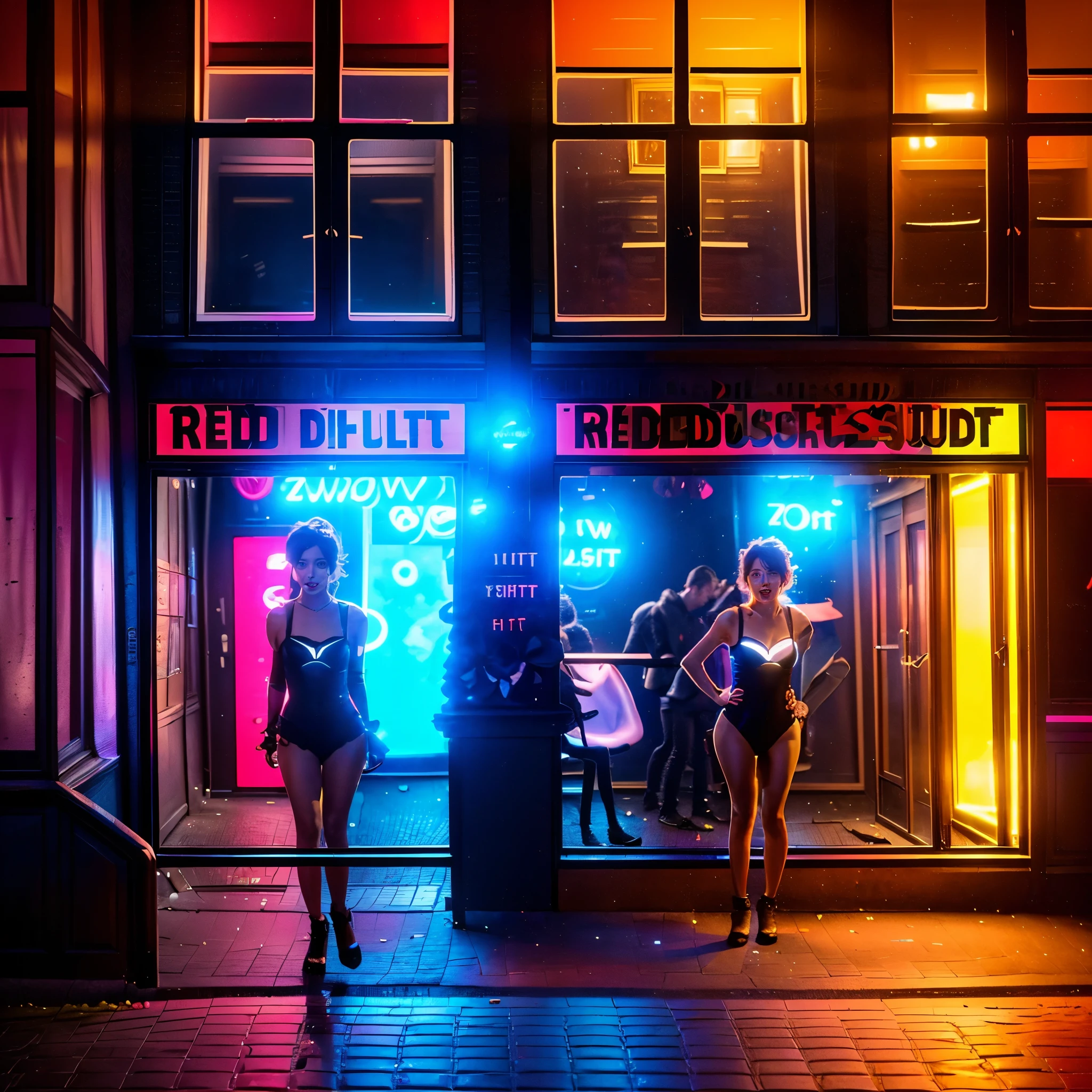 ((ExtremelyDetailed (One of the windows in Amsterdam's Red Light District:1.37) sexy girl in WHITE trapped in the window)), (masterpiece 8K TopQuality) (ProfessionalPhoto:1.37), ZoomLayer, (ZoomedOut:1.28, wide-angle) View Though Shop window from busy sidewalk, (View Though show window Glass with Reflections)
