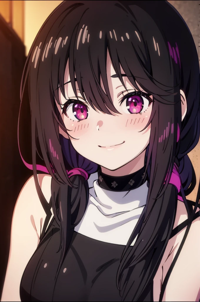 (masterpiece, best quality, ultra detailed), (perfect face, detailed face), (detailed background, complex background:1.2), full-face blush, smile, looking at viewers,
Kurumi tokisaki, ahoge, long hair, upperbody, tilt head, sweater, turtleneck, sleeveless, hand behind back, black sweater, ebiblue, purple eyes,
monochrome, greyscale, gesugao, sketch, black background, 1girl, spot color, glowing eyes, shaded face, smile, white outline, 