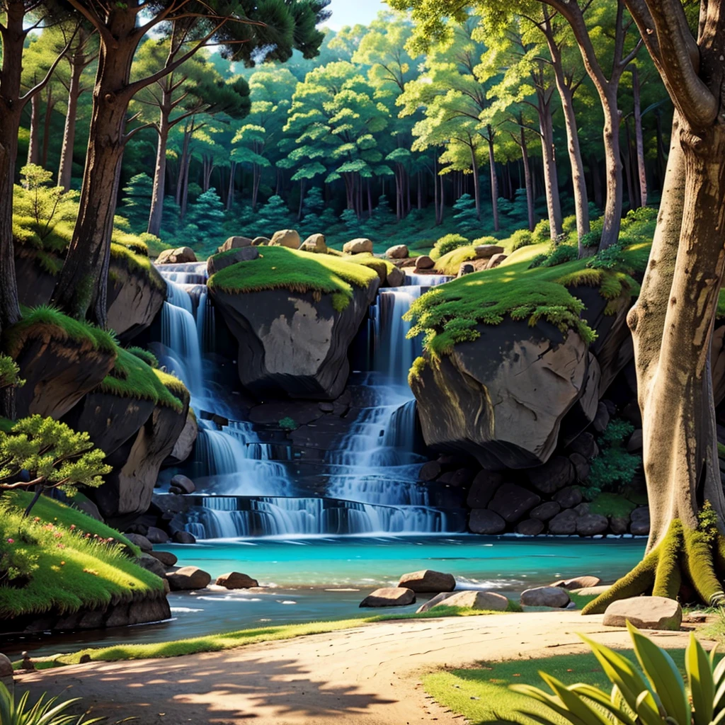 I created photos of nature 