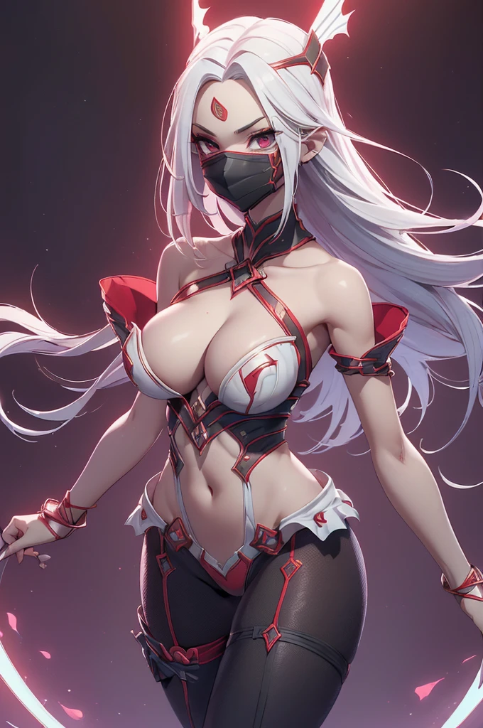 Mini shanoa castlevania, (shanoa castlevania), only, ray tracing, 3D style, 3dmm, ((oses per photo)), ((oses phi cada foto)), fully body,(from front view),(Costas Issue), (Emist on the left), show flat belly, (((oses per photo))),(very big breasts perfect ass, Perfect and symmetrical eyes, (perfect handuturistic sword in hand)), ((shorth hair)),white clothes with textured edges, Fair Skin, luphias detalhadas, White thigh-high tights with trim, phiestido aberto phi "phi", Waist slender, large legs, low water, Show legs to the top of the waist, ,((top with tear in the middle)),ultra realistic skin, Realistic human eyes,ultra realistic skin,terno super sensuous,(faixas phi torno dos seios), fullcolor,top with ruffles,(pubes with a lot of volume),(extraordinariamente sensuous),(muito sensuous),(red and black thphie),I love the league,(meia calca de renda phi um dos lados),(meia calca de renda phi um dos lados),((red decorations with LEDs))),((red lines adorning the curves of the body)),(((woman show))),((Star Blade)),((kitana)),(((ninja))),(((ninja costume))),(((mask covering the mouth))),(((little waist))),(((sensuous))),((bold slits showing off the body)),(((super realistic skin with pores))),(((lines contoured the groin))),(((extravagant necklines over the breasts))),(((cracks along the body))),(((Nude))),((Nude))