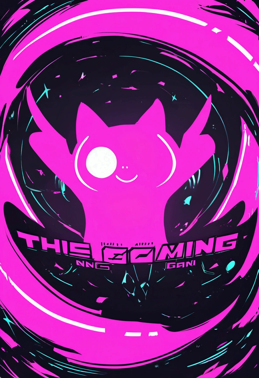 PROMPTS :- This is a gaming logo that features the name GRUMPY GAMING" in a futuristic font and a neon PINK color. and GIRL Anime avtar, The logo also has a stylized CAT icon. The logo is designed to be attractive and eye-catching, and to appeal to gaming enthusiasts and YouTube viewers. I hope you like it.