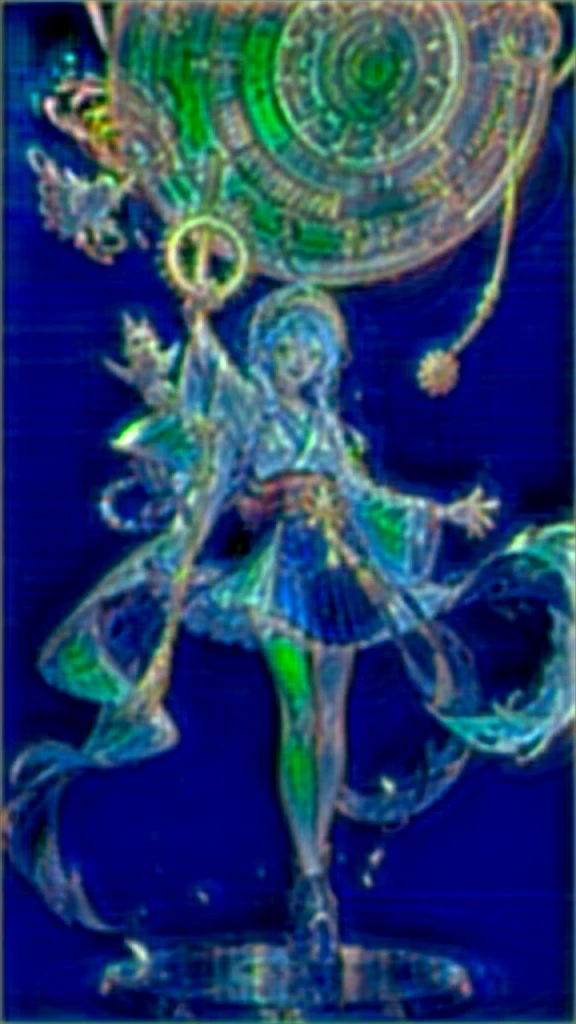 Highest quality 16k ,Japanese anime style,Ophiuchus Saint,holding Athena in hand