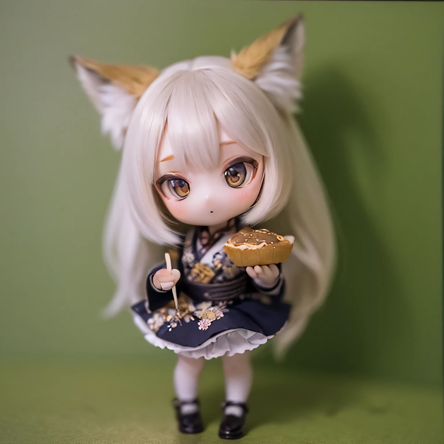 FOX Girls Chibi,Miko costume