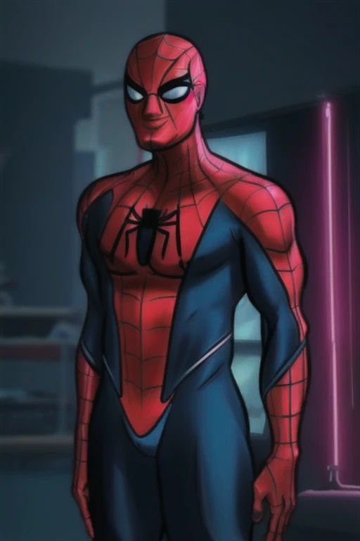 Cyberpunk Spider-Man