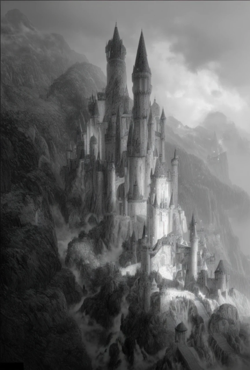 Please add color to this castle
