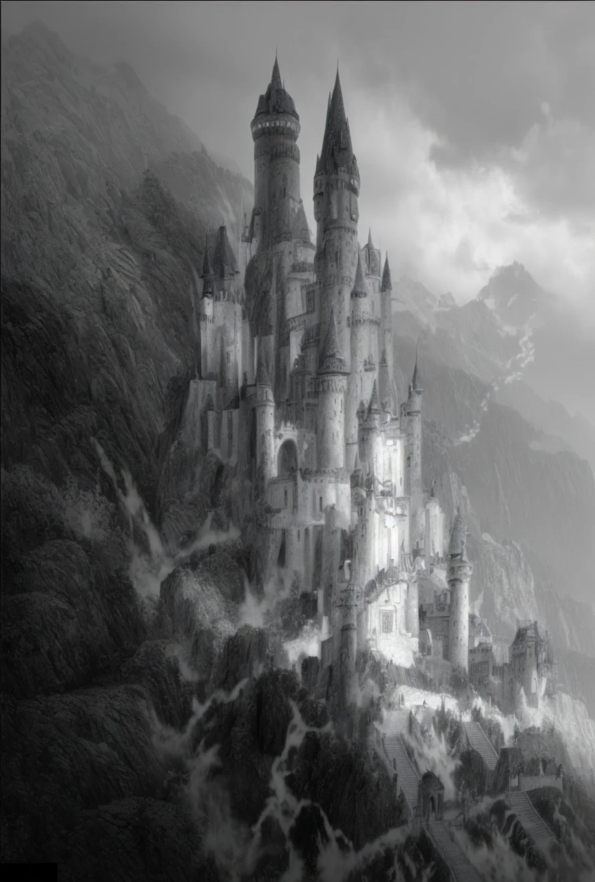 Please add color to this castle
