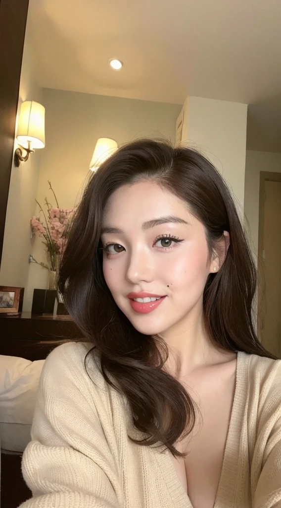 ((Highest quality、、Masterpiece:1.3))、1 girl、smile、whole body、Slim face、Beautiful woman、(Dark Brown Hair)、whole bodyセクシーなマイクロハイレグビキニ:1.1、Ultra detailed face、Detailed eyes、double eyelid、Blurred Background、Slim face、、Super Big、Super sexy and super cute Japanese girl、Marilyn Monroe&#39;s face)))、(((ナイトプールでsmileの女の子))_