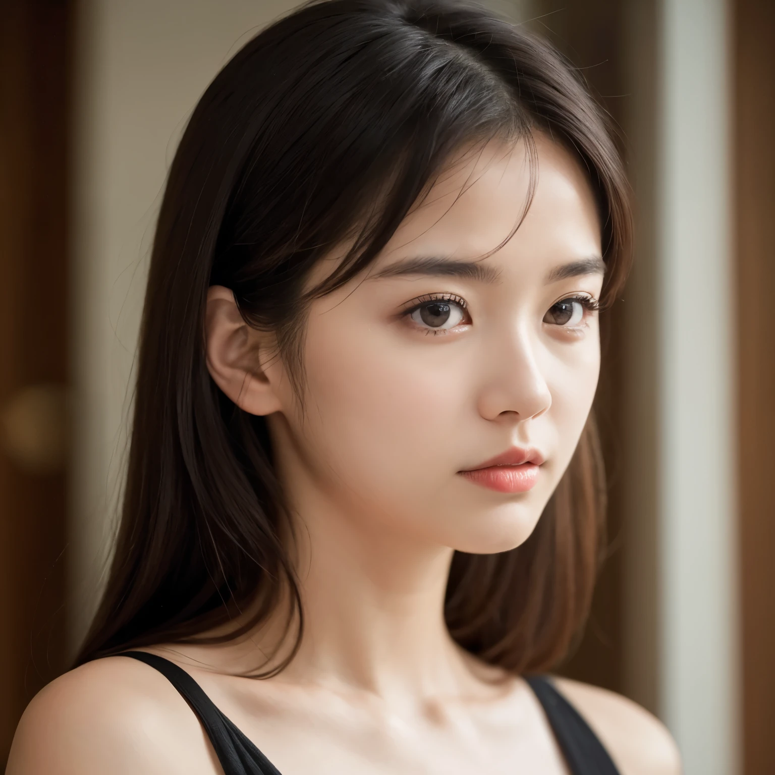 ((Highest quality、masterpiece、8K、Best image quality、Ultra-high resolution、Award-winning works)、(Close up of a woman's face:1.35)、(Naked face close-up:1.3)、(Accurate anatomy:1.1)、(Look at me and smile:1.1)、Ultra-high resolutionの輝く色白美肌、The most detailed face、Ultra-high resolutionの詳細な顔、Ultra-high resolutionの髪の毛、(Ultra-high resolutionの煌めく瞳:1.1)、Beautiful face drawn in every detail、(Blurred Background:1.1)、very bright and vivid、beautiful japanese actresの顔、((An open-air bath surrounded by nature in a hideaway deep in the mountains:1.3))、(hot々Steam rises from the hot spring in:1.1)、(Fantastic Fog:1.1)、Beautiful and bright sunset、Great cinema lighting、The most romantic sunset、Ultra-high resolutionの艶のある唇、Glossy and moisturized skin、Beautiful natural open-air bath、Romantic love feeling、perfect beautiful teeth
