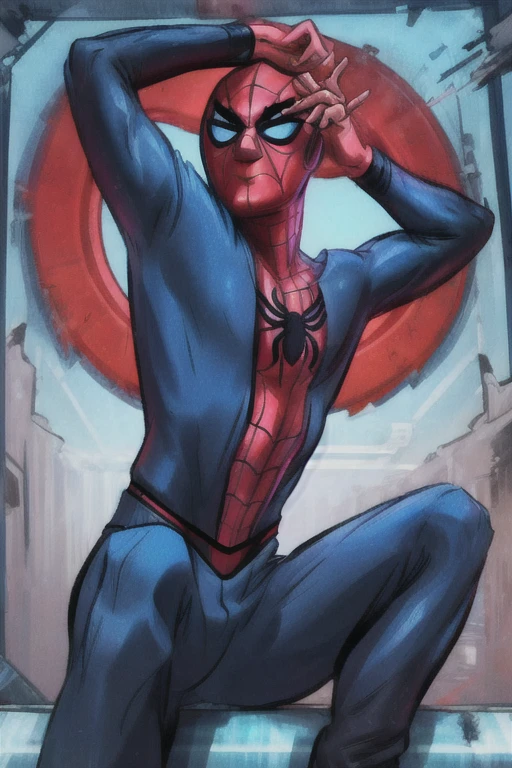 Cyberpunk Spider-Man