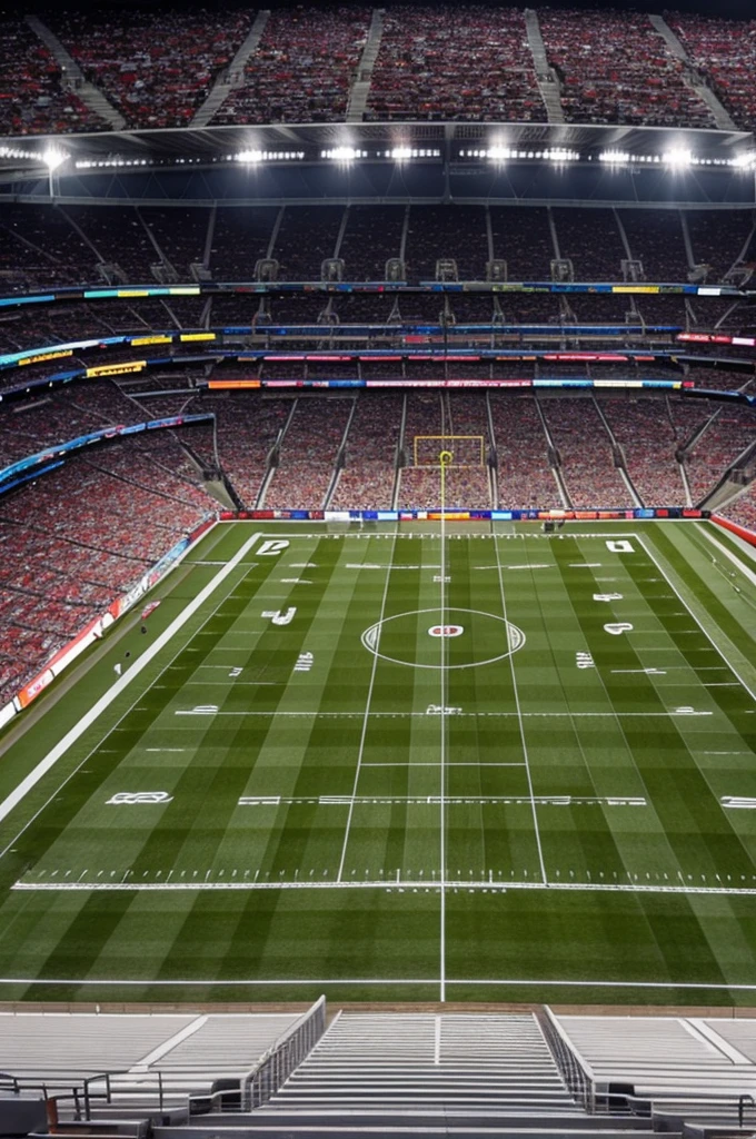 Make me a football stadium