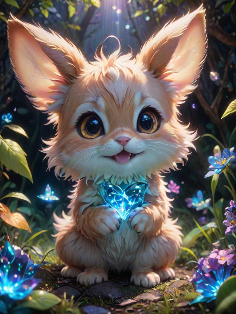 anime artwork a cute animal, no human, a lot of little details, by ayami kojima, smooth shading, 8k, cinematic composition, octane render, concept art, trending on artstation, digital painting, anime, disney, pixar, 8k, hd, dof, kodak film, volumetric lighting, subsurface scattering, photorealistic, octane magical  holography, [prompt] anime style, key visual, vibrant, studio anime,  highly detailed寝てる